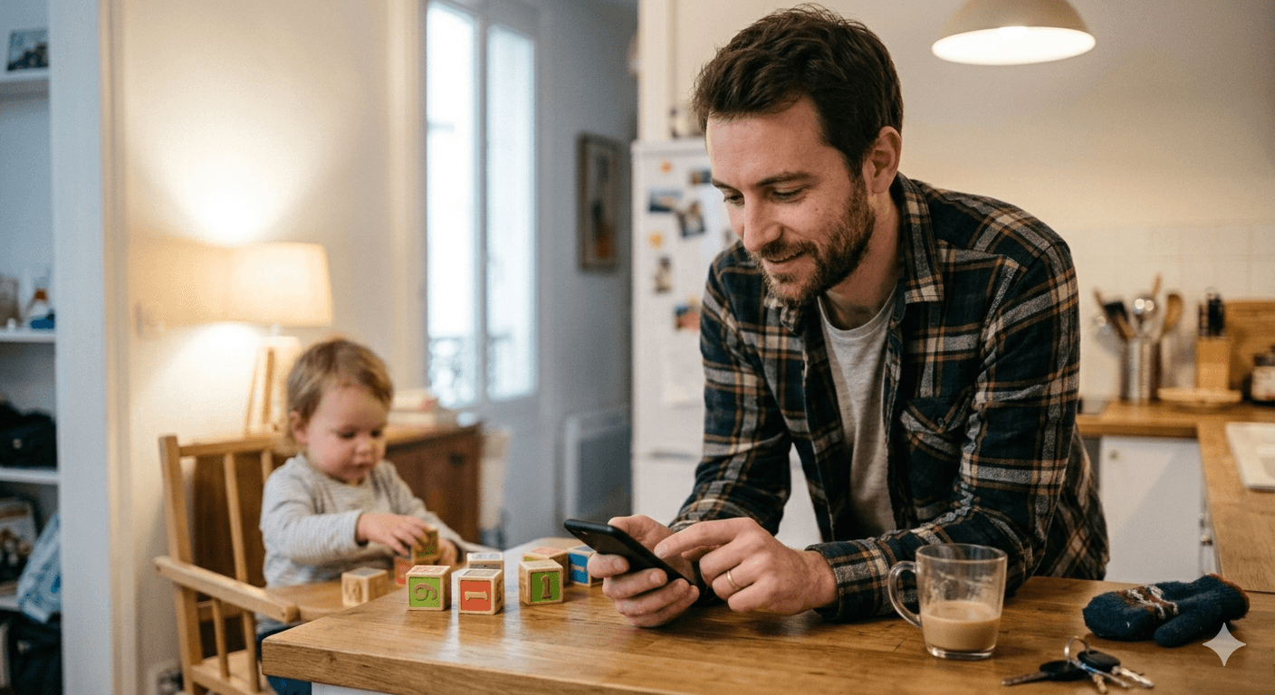 Thomas, 41 ans, parent employeur d'une assistante maternelle depuis 2 ans
